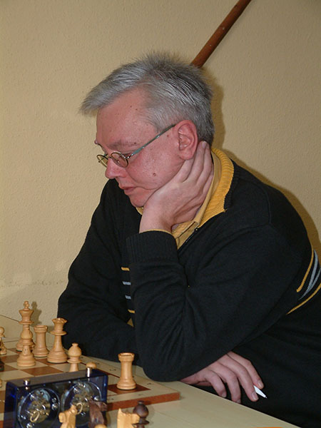 Helmut Fuchgruber punktete an Brett 6.